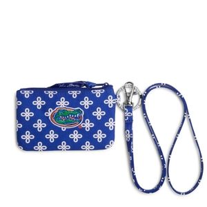 Vera bradley University of Florida Zip ID lanyard